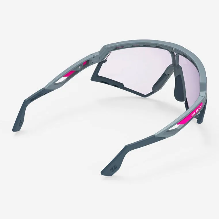 Rudy Defender sunglasses - Glacier Matte ImpactX2 Laser Purple
