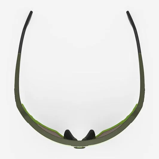 Rudy Defender sunglasses - Olive Matte Multilaser Yellow