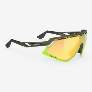 Rudy Defender sunglasses - Olive Matte Multilaser Yellow