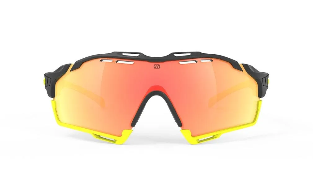 Rudy Project Cutline Sport Sunglasses (Black Matte/Multilaser Orange)