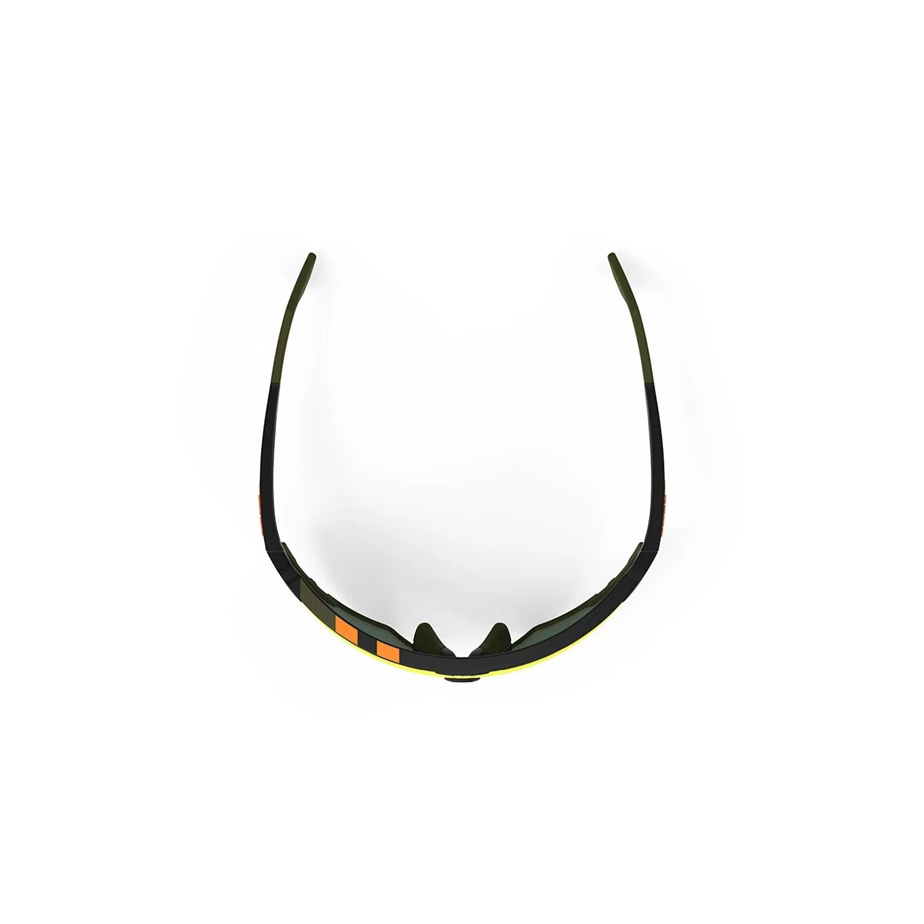 Rudy Project Defender Sport Sunglasses (Stripes/Black Matte/Multilaser Orange)