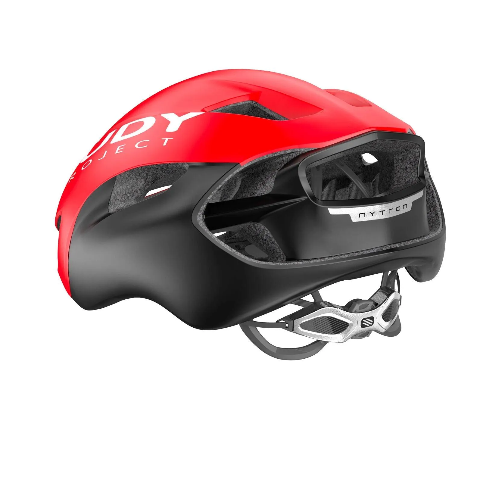 Rudy Project Nytron Road Cycling Helmet (Red/Black-Matte)