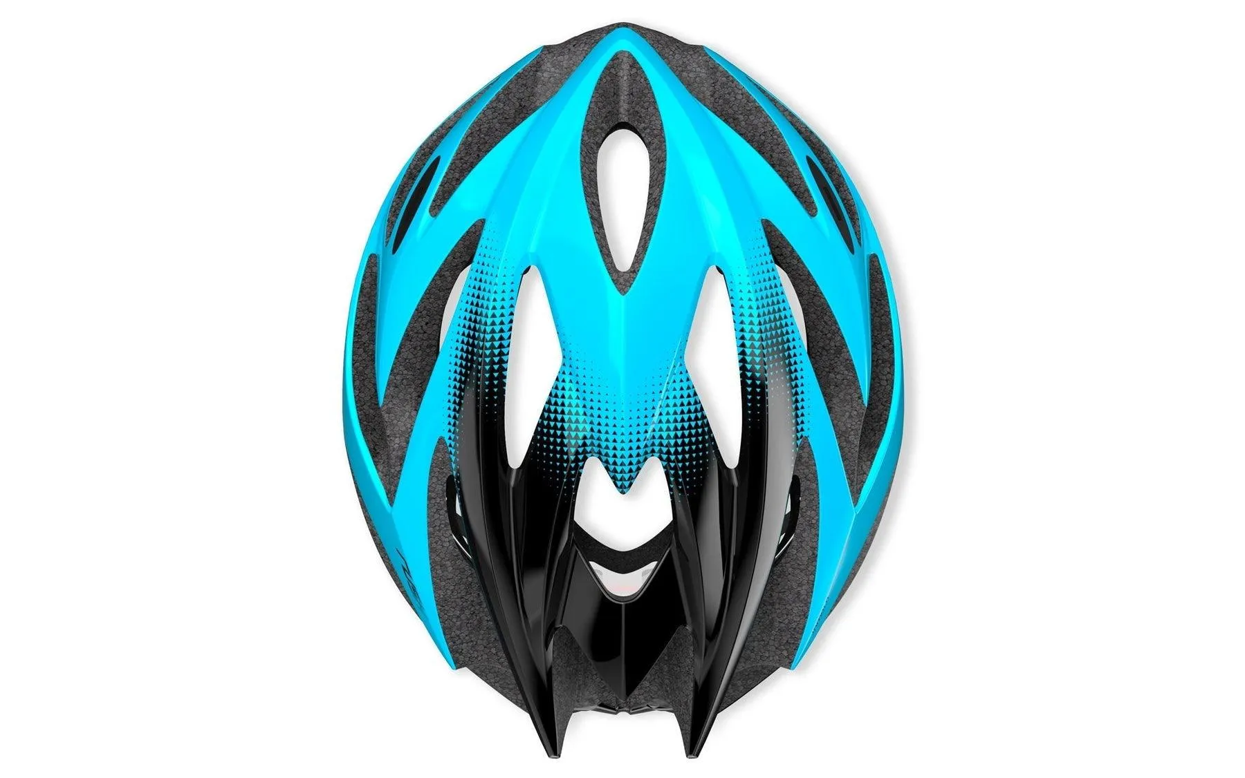 Rudy Project Rush Road Cycling Helmet (Azur/Black-Shiny)