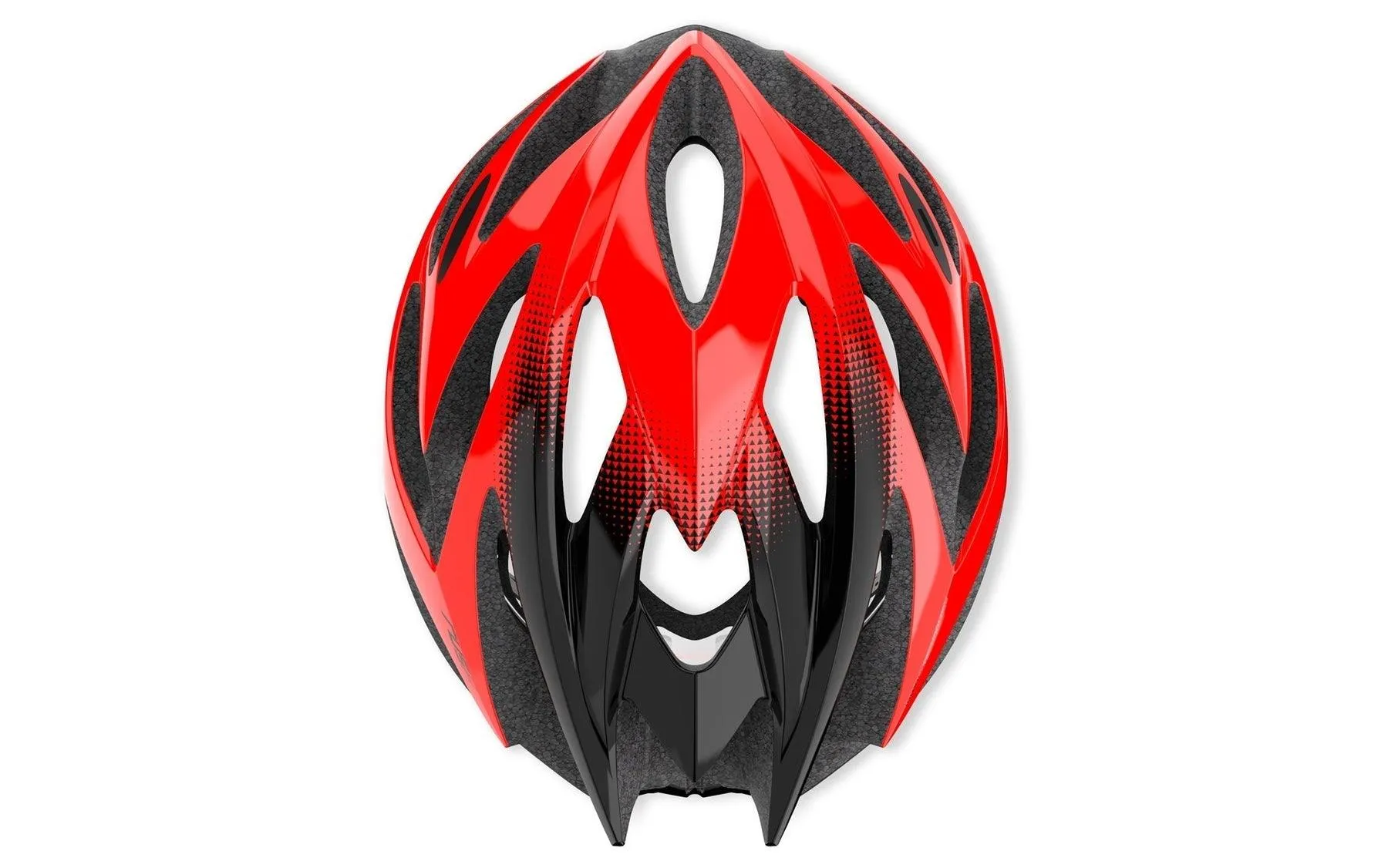 Rudy Project Rush Road Cycling Helmet (Red/Black-Shiny)