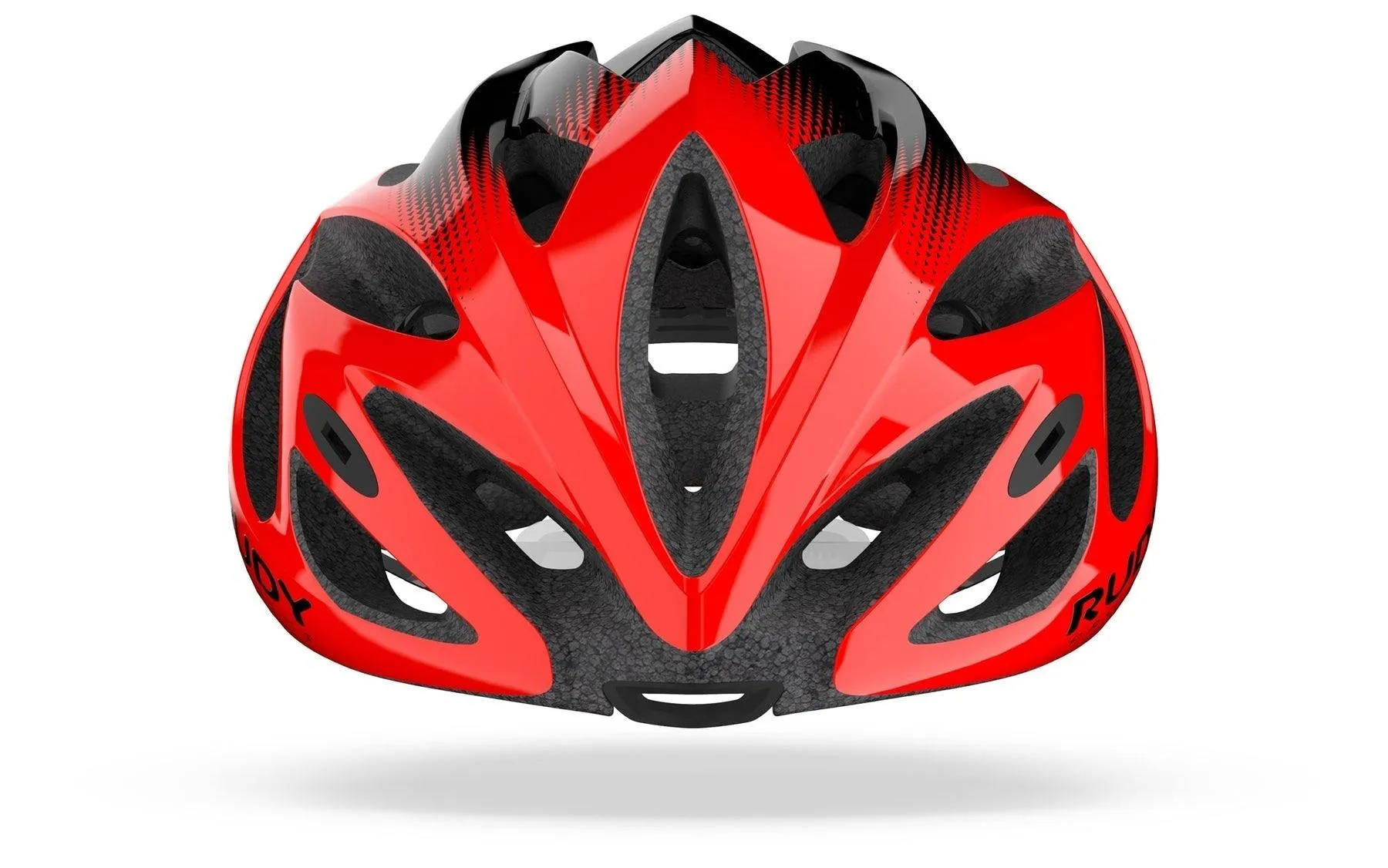 Rudy Project Rush Road Cycling Helmet (Red/Black-Shiny)
