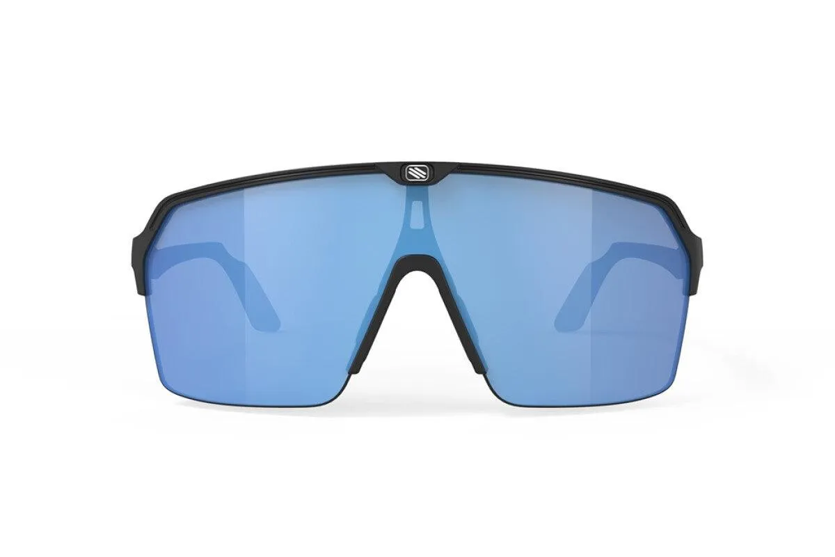 Rudy Project Spinshield Air Sunglasses (Matte Black/Multilaser Blue)