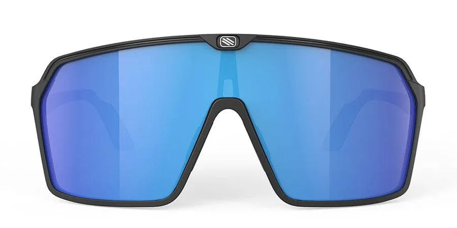 Rudy Project Spinshield Sunglasses (Matte Black/Multilaser Blue)