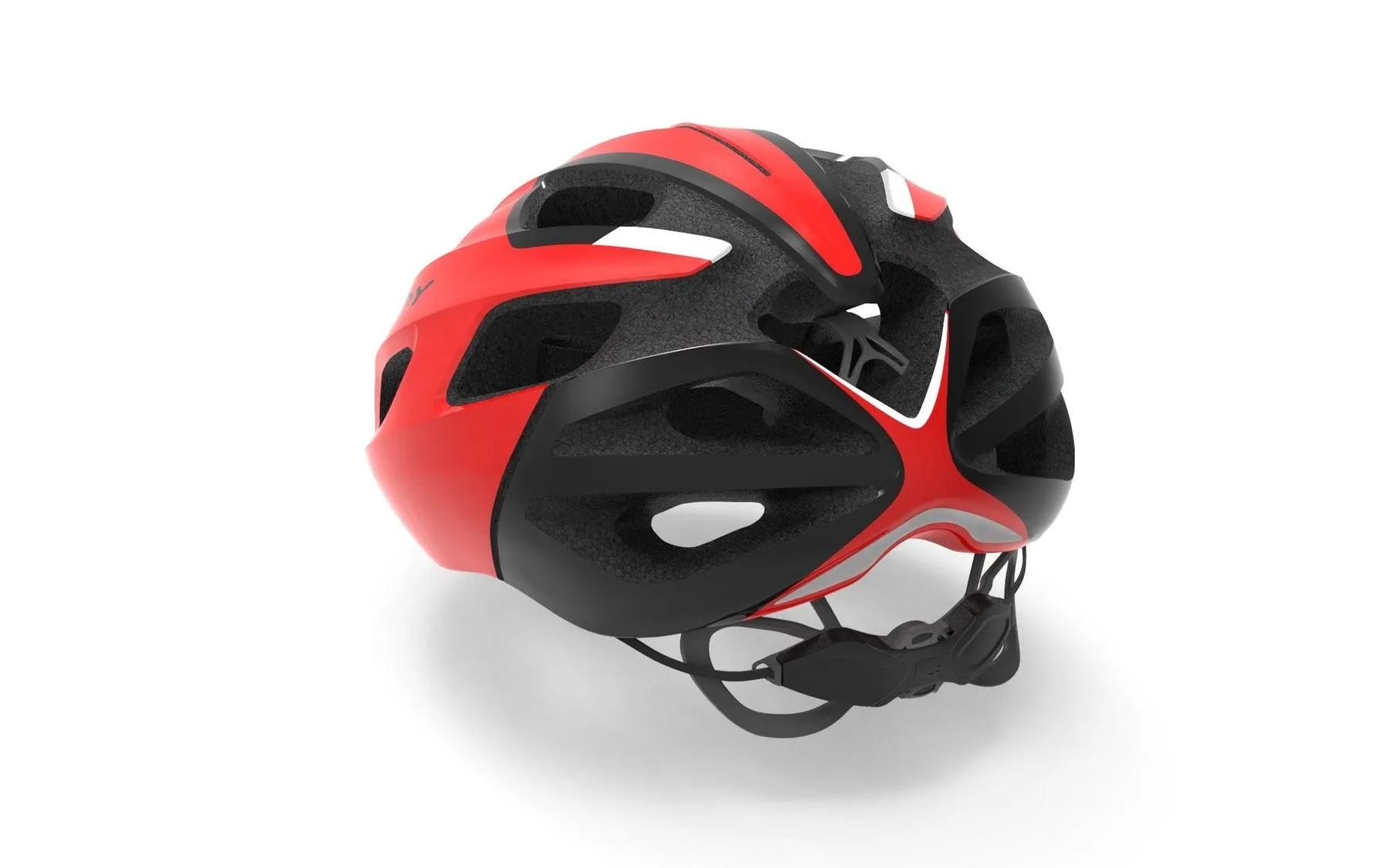 Rudy Project Strym Road Cycling Helmet (Red-Shiny)