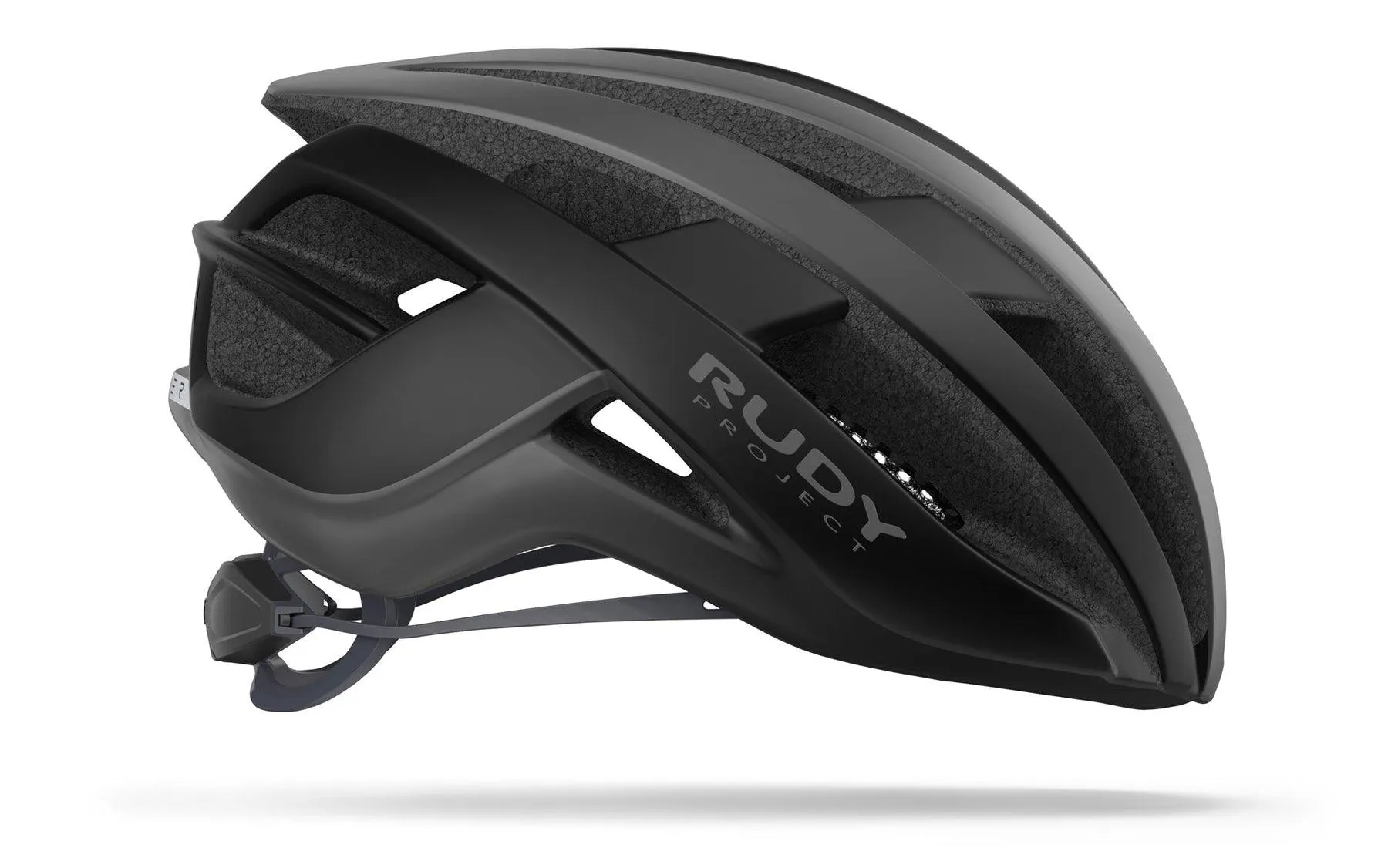 Rudy Project Venger Road Cycling Helmet (Titanium/Black-Matte)