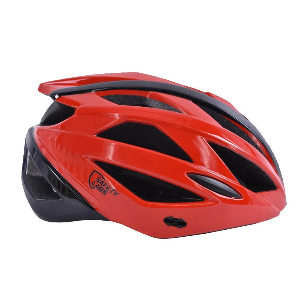 Safety Labs Juno Road Cycling Helmet (Red/Black)