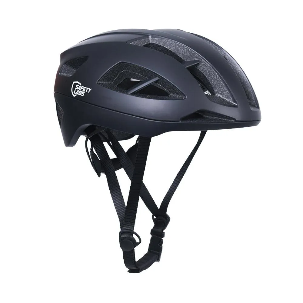 Safety Labs X-EROS 2.0 Road Cycling Helmet (Matt Black)