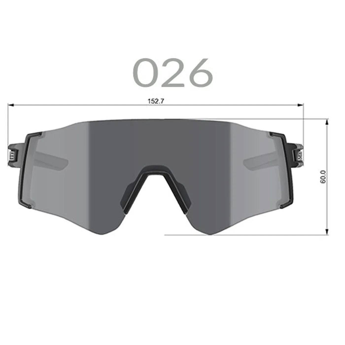 Salice 026 RW sunglasses - White naranja
