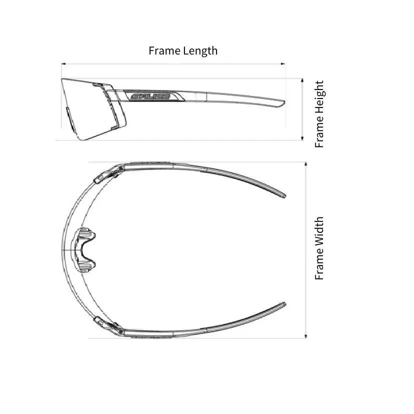 Salice 028RW Sport Sunglass (RW Gold/ Gold)