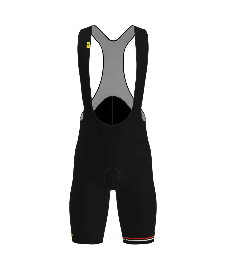 Santini Alpe D'Huez Men's Cycling Bibshorts (Print)
