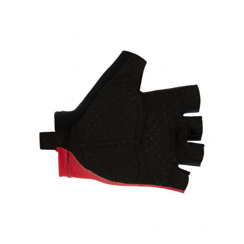 Santini Cubo Unisex Cycling Gloves (Red)