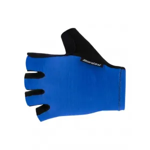 Santini Cubo Unisex Cycling Gloves (Royal Blue)