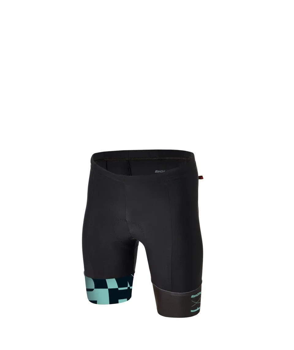 Santini Enigma Men's Triathlon Shorts (Aqua)