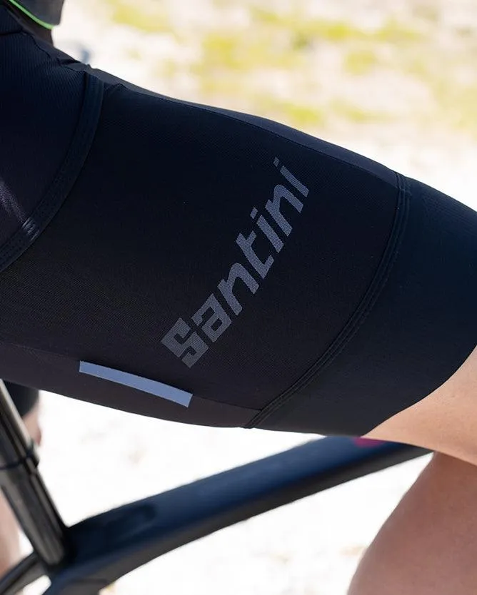 Santini Gravel Mens Cycling Bibshort (Black)