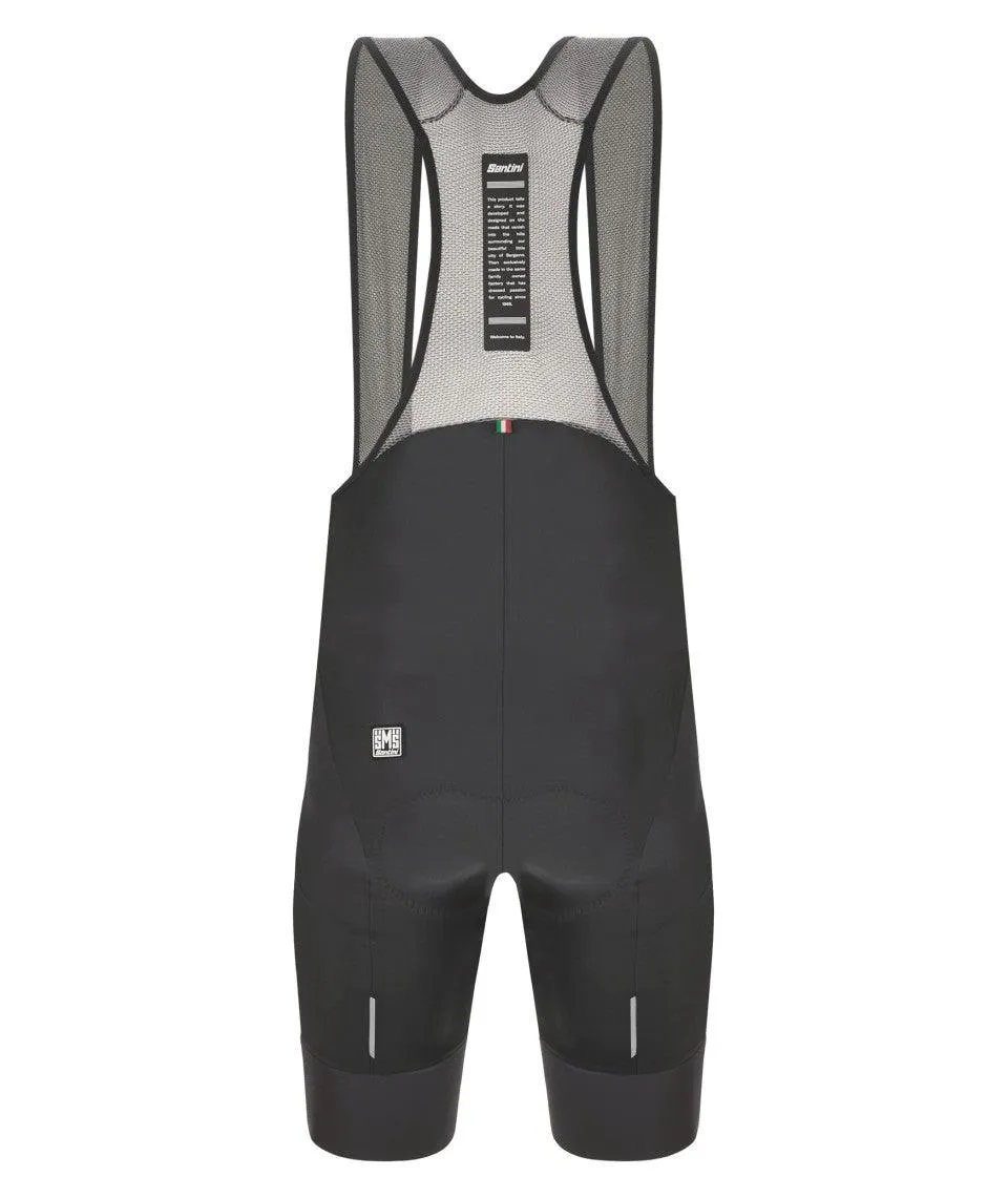Santini Karma Delta Men's Cycling Bibshorts (Grey)