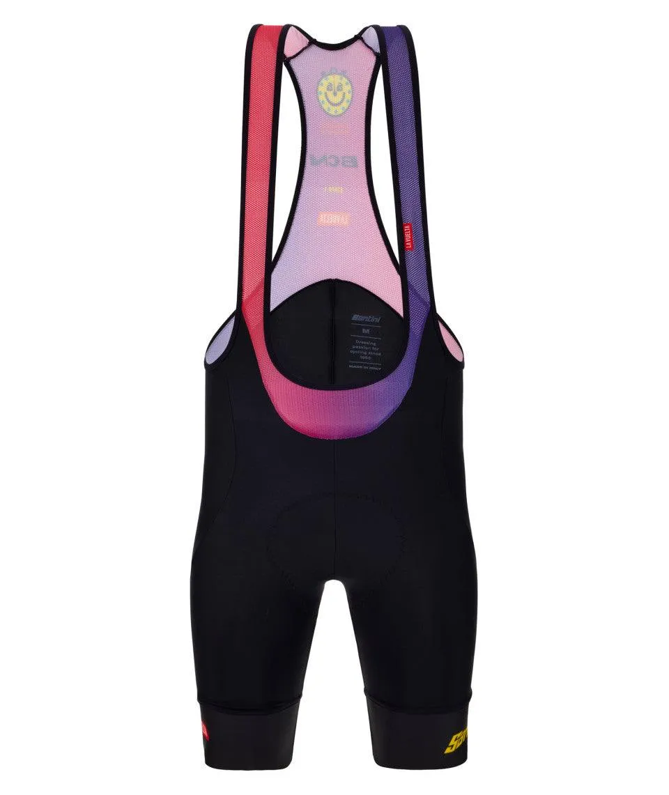 Santini La Vuelta Barcelona Men's Cycling Bibshorts (Black)