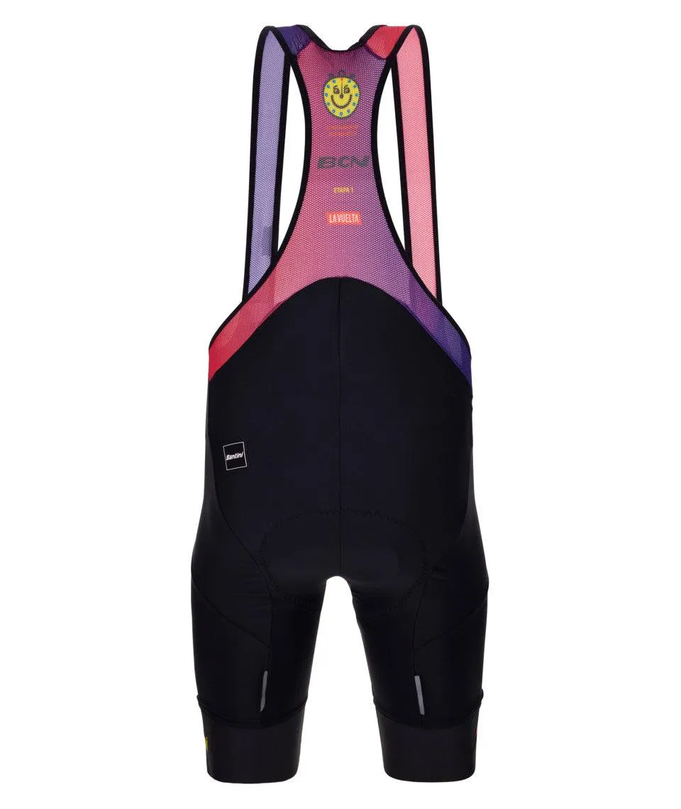 Santini La Vuelta Barcelona Men's Cycling Bibshorts (Black)