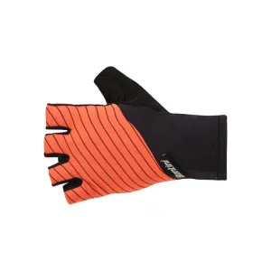 Santini Riga Unisex Cycling Gloves (Flashy Orange)