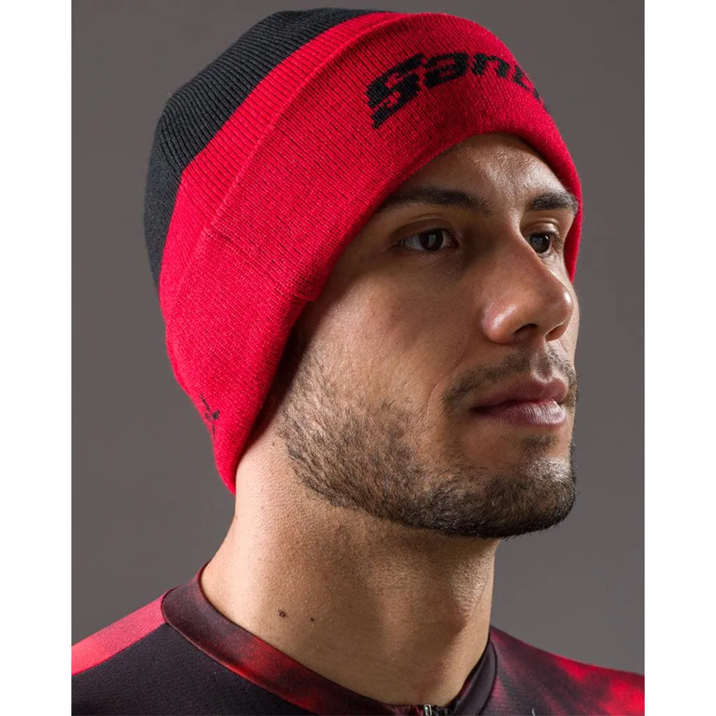 Santini TDF Parigi Roubaix Wool Cap (Black)