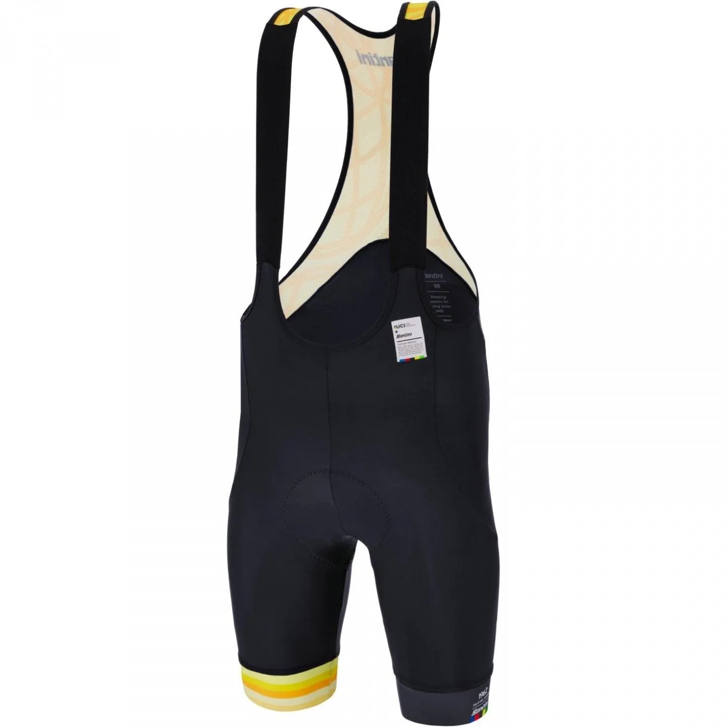 Santini UCI Goodwood 1982 Men's Cycling Bibshort (Black)