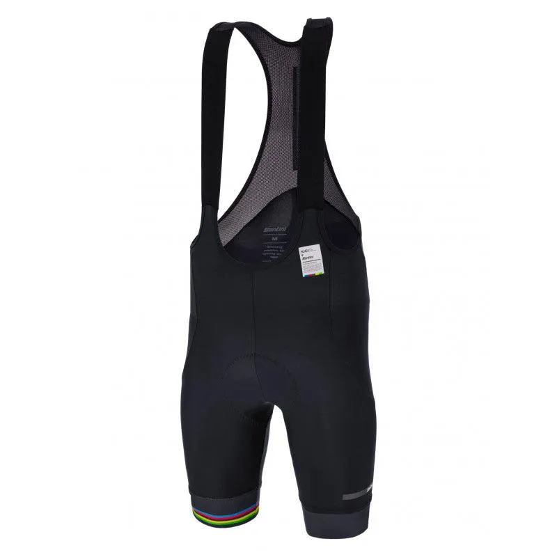 Santini UCI World Champ Men's Cycling Bibshorts (Black)