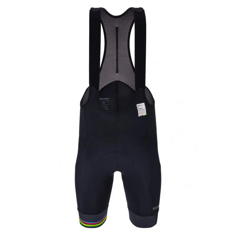 Santini UCI World Champ Men's Cycling Bibshorts (Black)