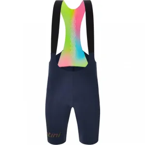 Santini Unico Men's Cycling Bibshorts (Blue)