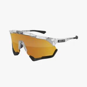 Scicon Aeroshade XL Sport Sunglasses (Multimirror Bronze/Crystal Gloss)