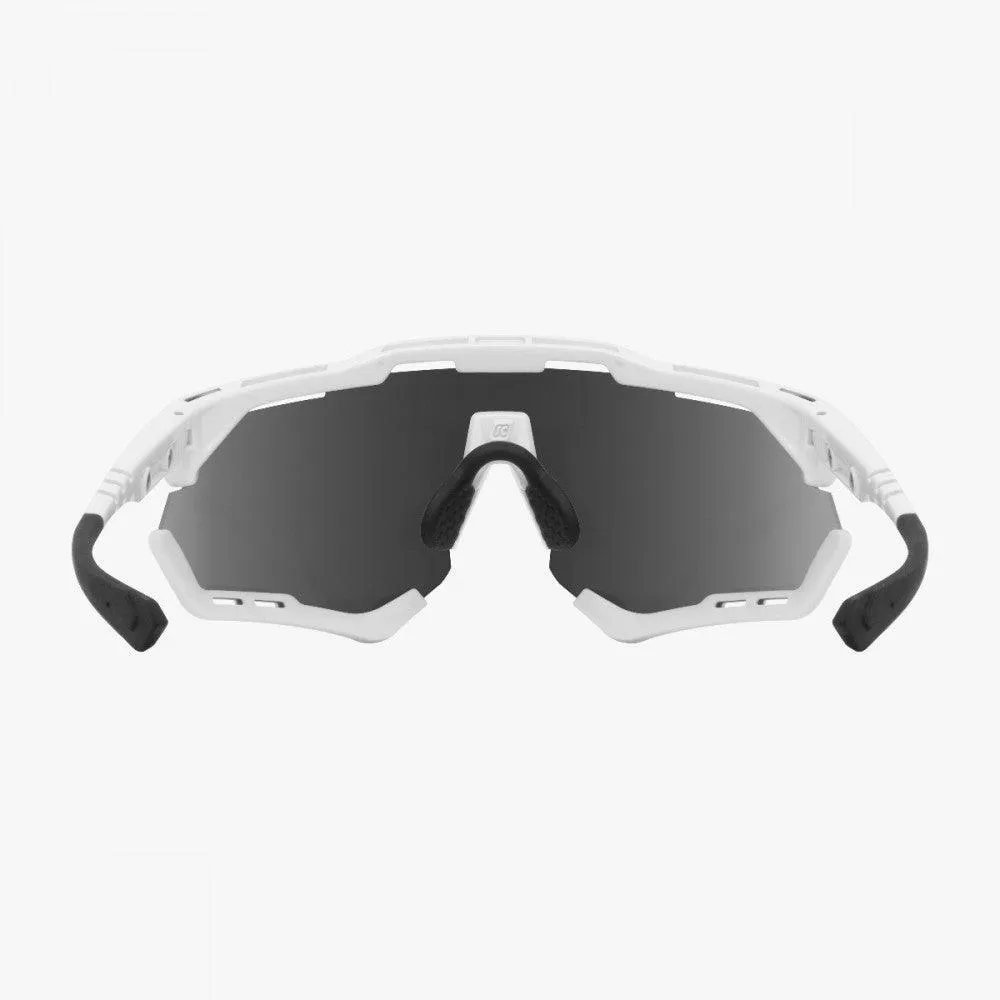 Scicon Aeroshade XL Sport Sunglasses (Multimirror Bronze/White Gloss)