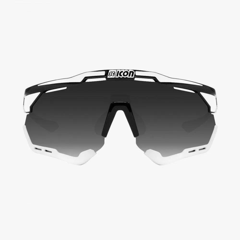 Scicon Aeroshade XL Sport Sunglasses (Multimirror Silver/Black/White)