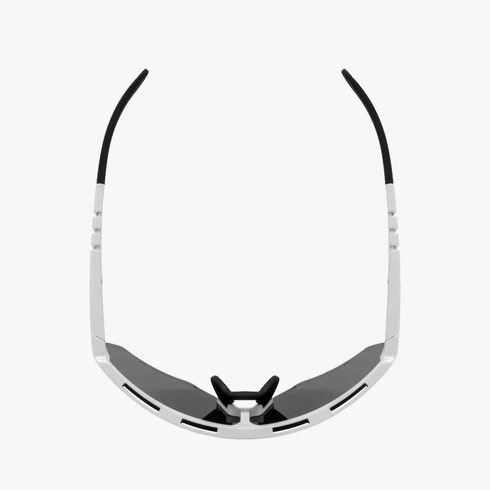 Scicon Aerowing Sport Sunglasses (Multimirror Blue/White Gloss)