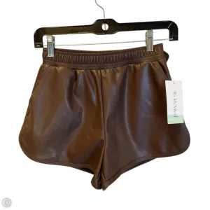 Shorts By Clothes Mentor In Brown, Size: S
