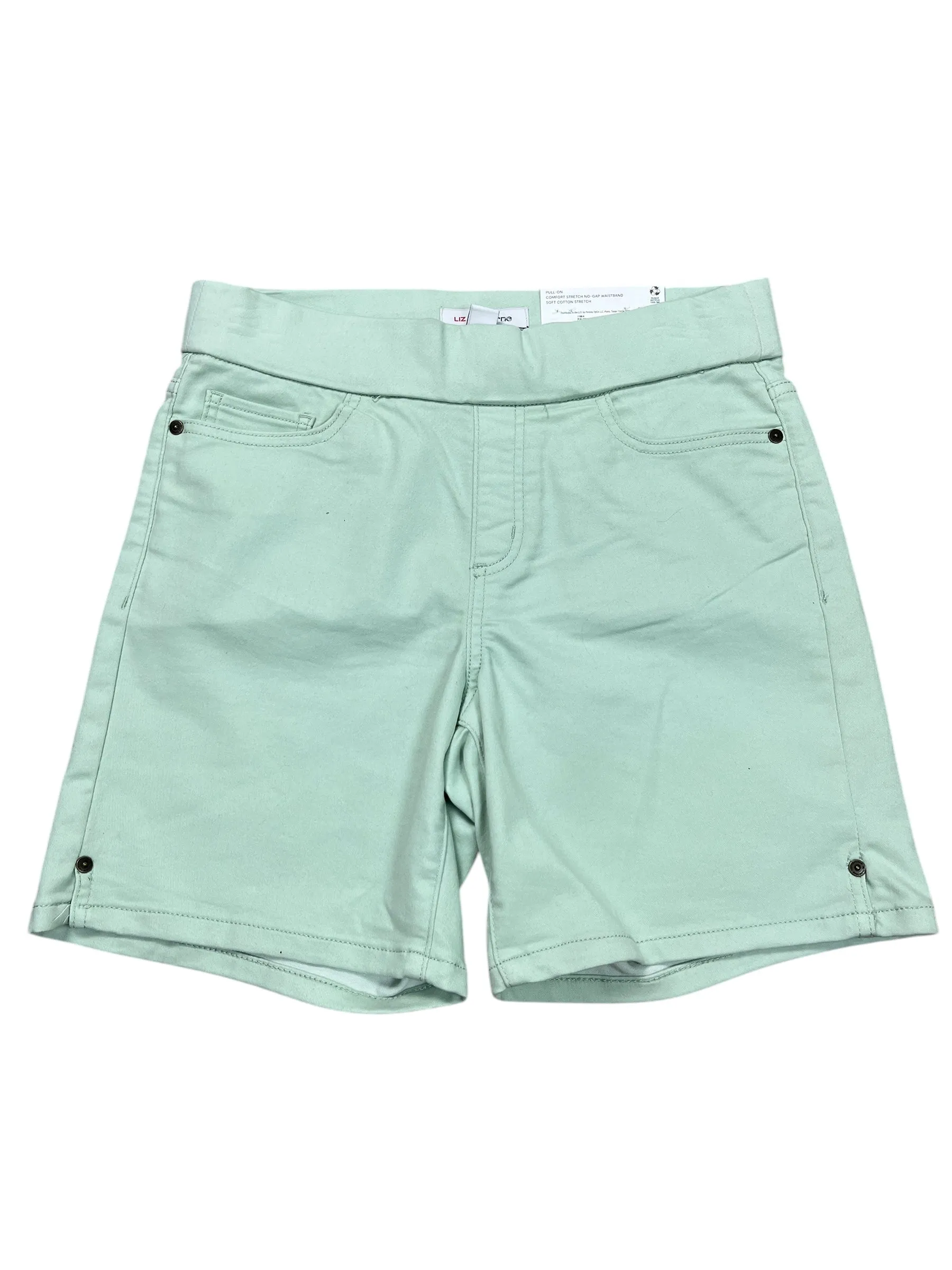 Shorts By Liz Claiborne In Green, Size:S