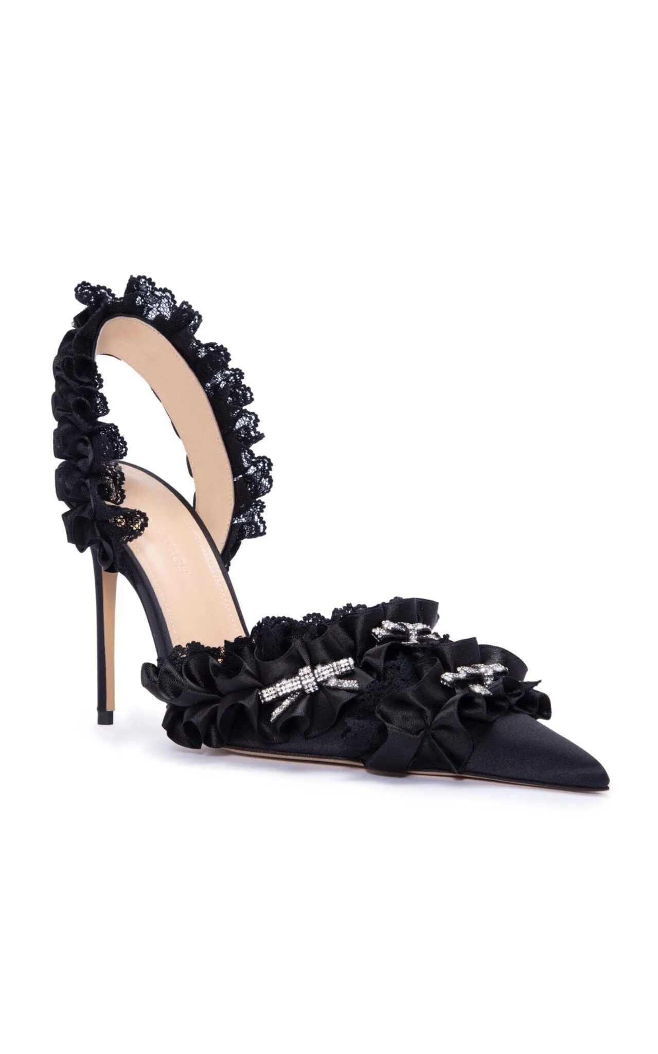 SILK SLINGBACK PUMPS Gloria Lanvin