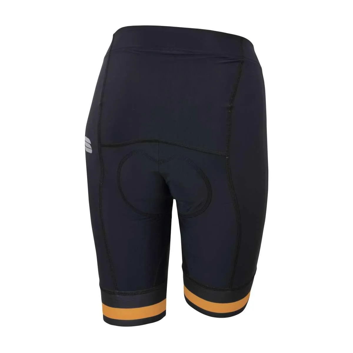 Sportful Classic Women's Cycling Shorts (Black/Gold)