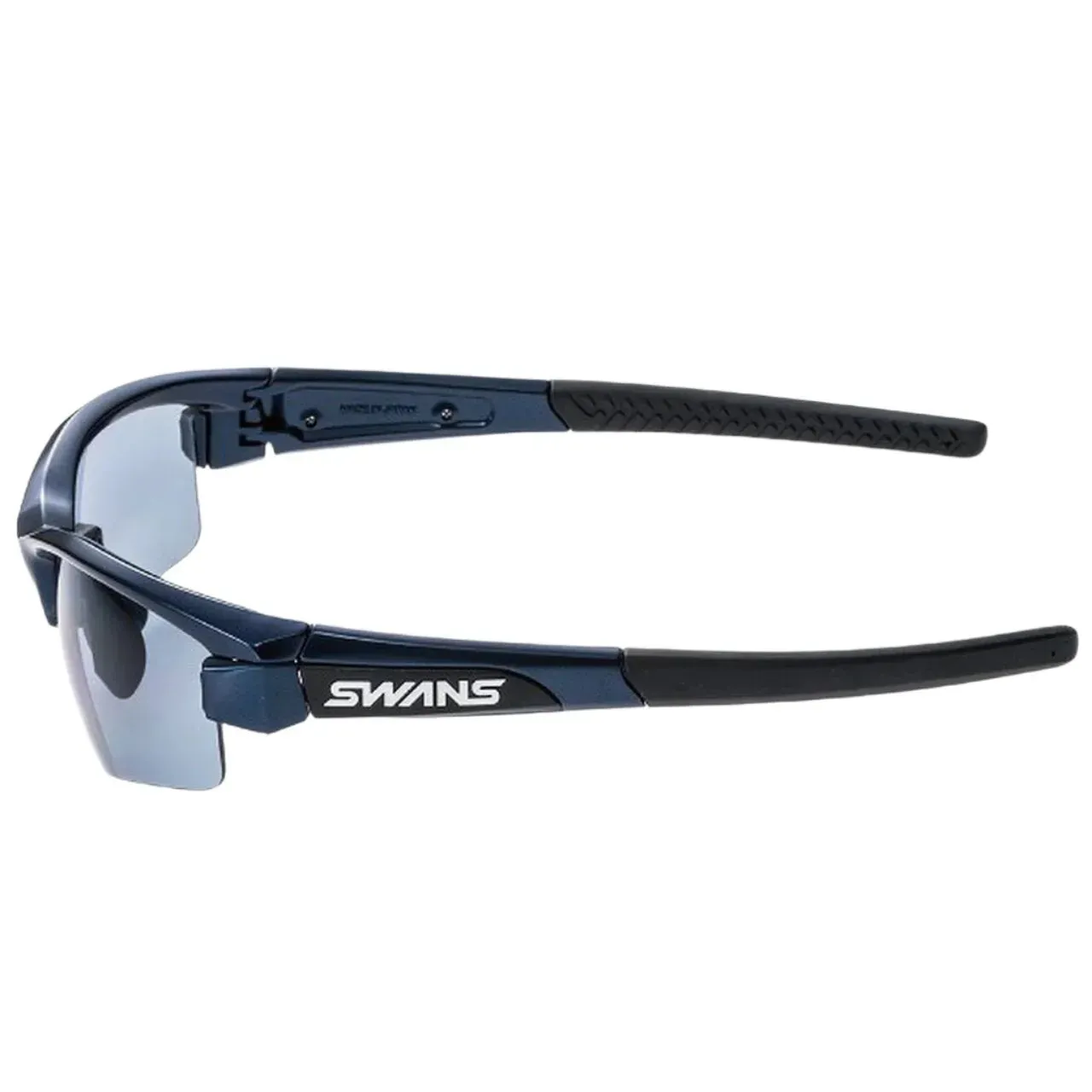 Swans LI SIN-0167 Sport Sunglasses (Polarized ULTRA Ice Blue/Dark Metallic Blue)