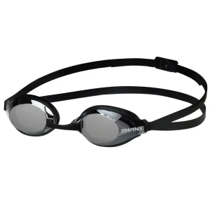 Swans SR-3M Swimming Goggles (Dark Smoke/Silver/Black)