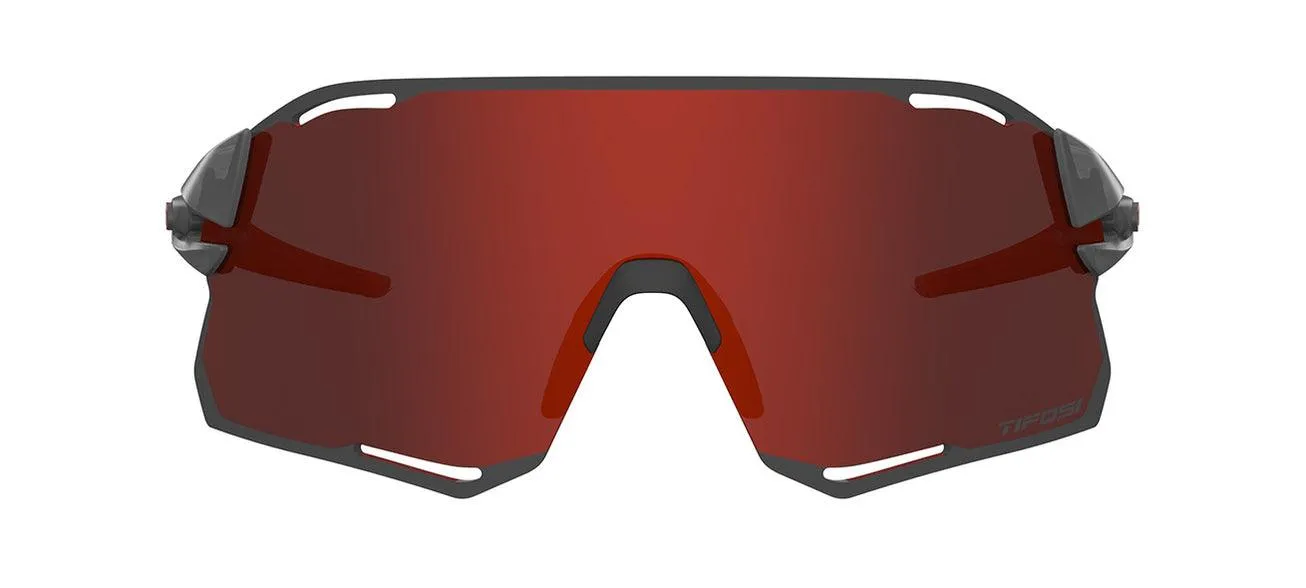 Tifosi Rail Race Sport Sunglasses (Satin Vapor Red)