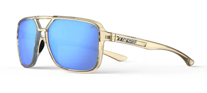 Tifosi Salto Sport Sunglasses (Sky Blue Mirror/Golden Ray)
