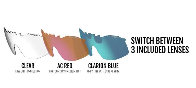 Tifosi Sledge Sport Sunglasses (Crystal Orange)