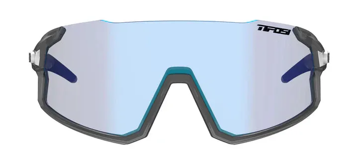 Tifosi Stash Sport Sunglasses (Clarion Blue Fototec/Matte Smoke)