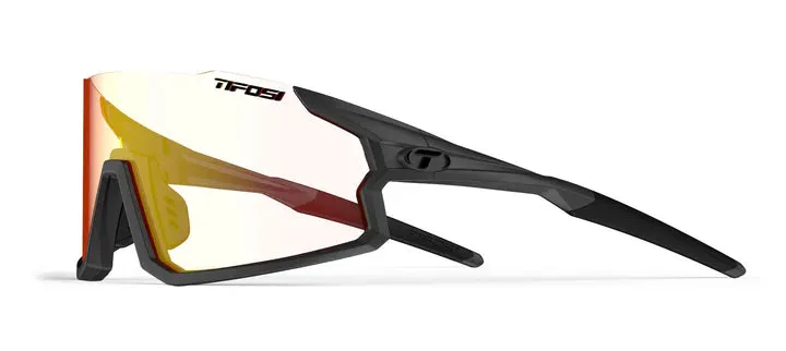 Tifosi Stash Sport Sunglasses (Clarion Red Fototec/Matte Gunmetal)