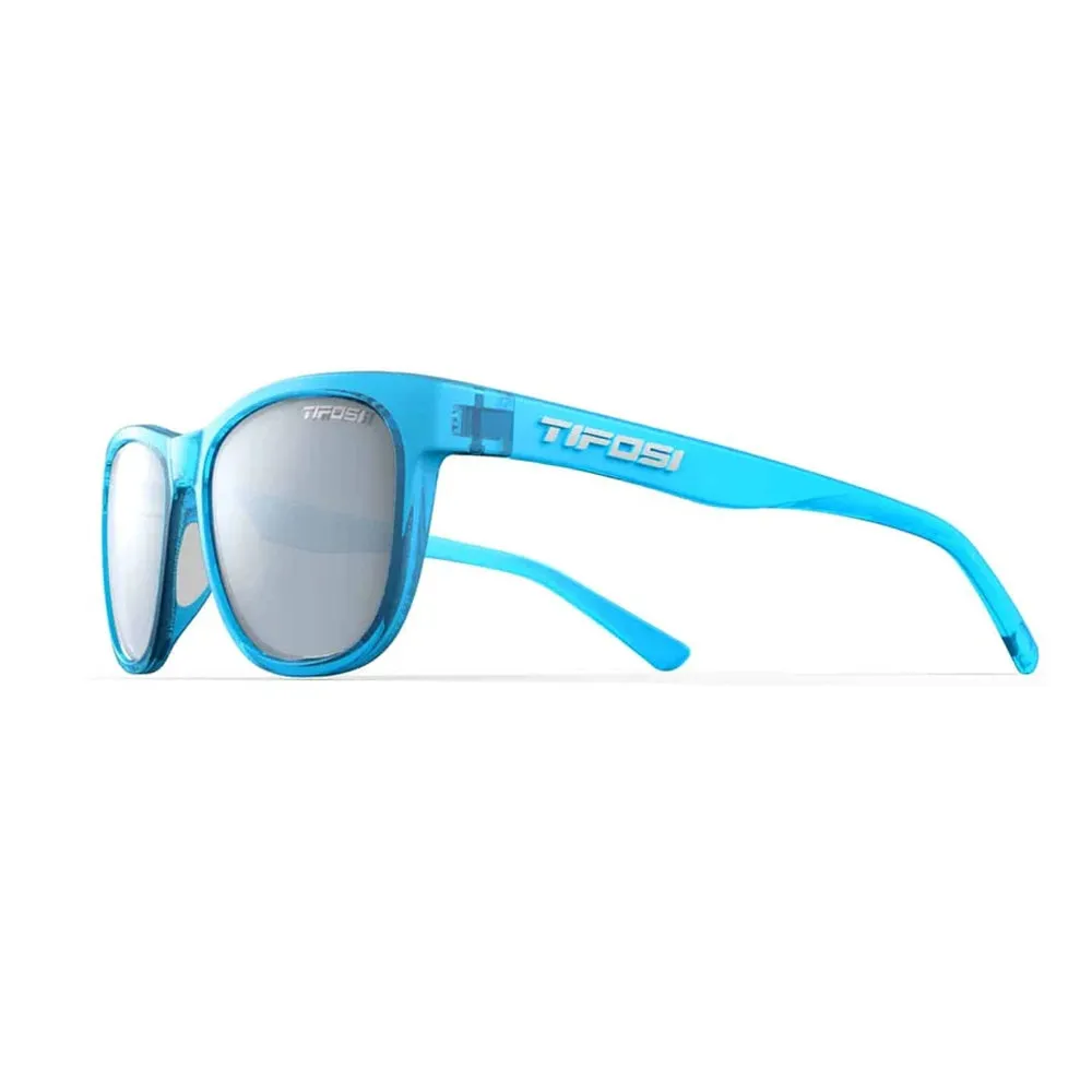 Tifosi Swank Sport Sunglasses (Crystal Sky Blue/Smoke Bright Blue)