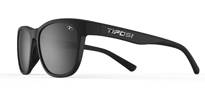 Tifosi Swank Sport Sunglasses (Polarized Smoke Tint/Satin Black)