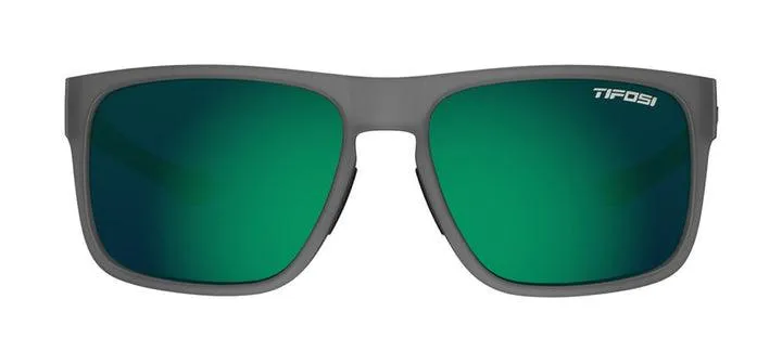 Tifosi Swick Sport Sunglasses (Satin Vapor Emerald Polarized)