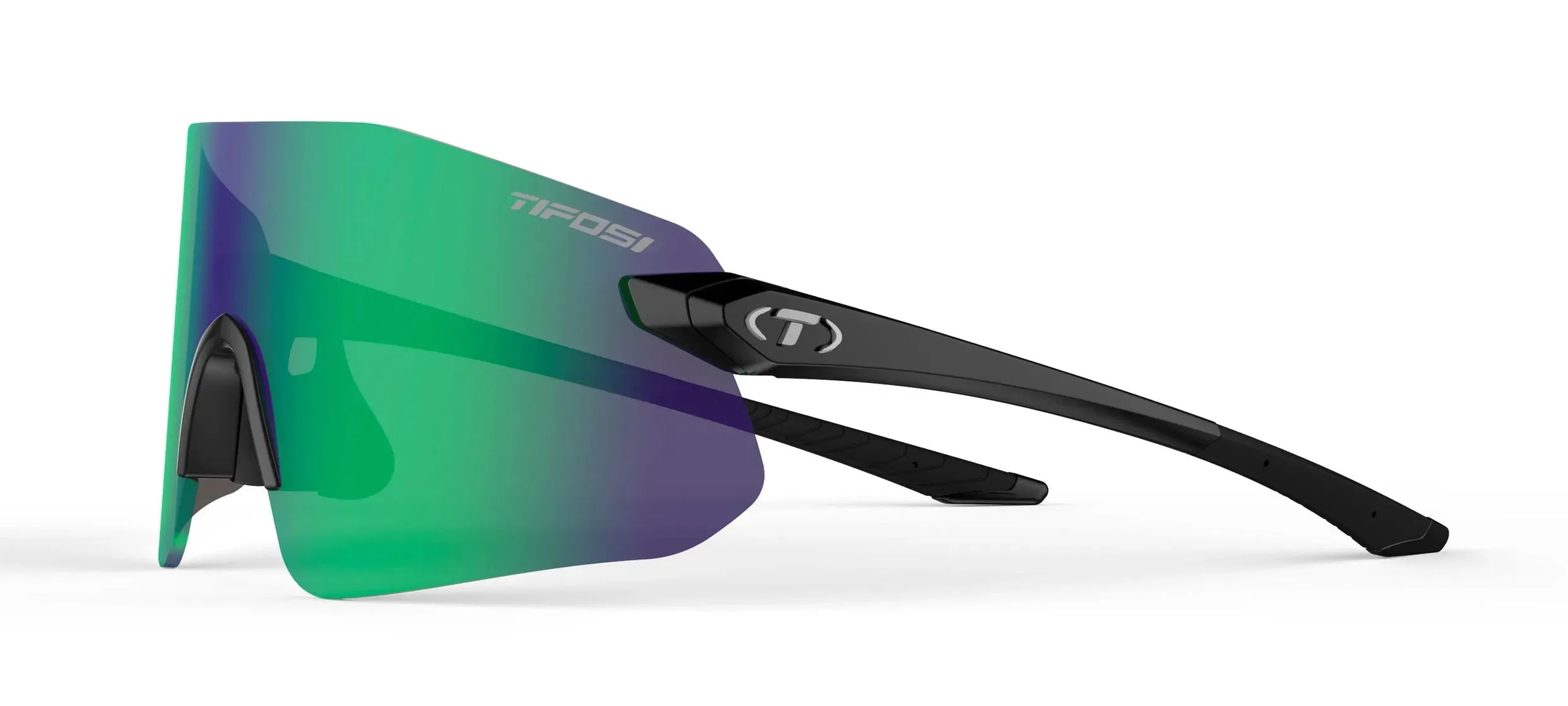 Tifosi Vogel SL Sport Sunglasses (Smoke Green/Gloss Black)